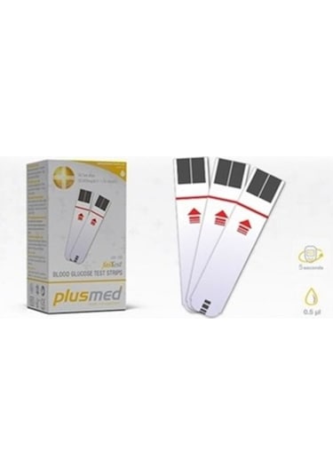 Plusmed Fasttest Ölçüm Çubuğu 50 Adet