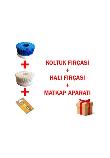 Polisaj Halı Temizleme. Koltuk Temizleme Fırçası. Matkap Aparatı