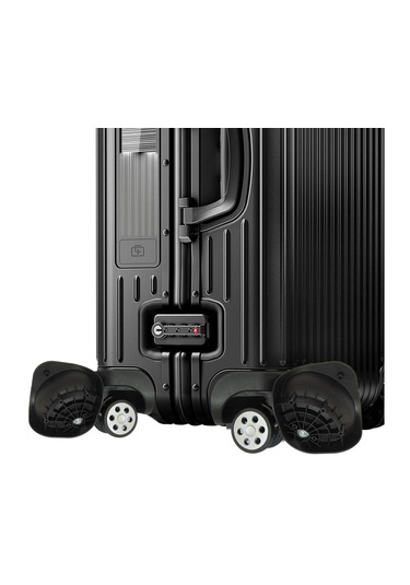Suntek Bagaj Tekerlekleri Bavul Döner Tekerler Aksesuarları Siyah