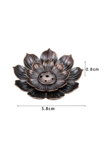 Liangmei New 1pc Alloy Incense Burner Stick Holder Plate