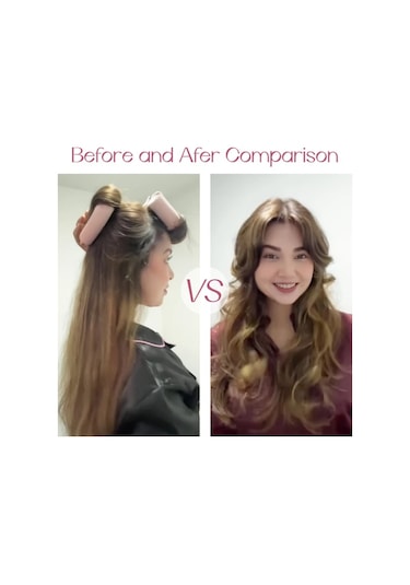 Gateesat Kahve Isız Dalga Seti 4 Parça Saten Bone Frizsiz Saç Stili Kahverengi