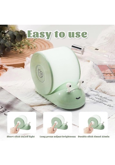 Salyangoz Gece Lambası, Odası Mutfak İçin Rahat Salyangoz Ş Çok Renkli