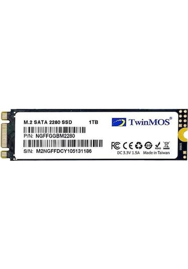 1 Tb Twınmos M.2 2280 Sata3 580/550 Ngffggbm2280