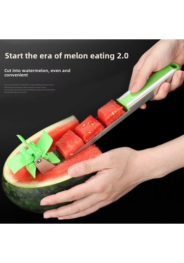 Qingmipy 304 Paslanmaz Çelik Ev Kullanıma Uygun Çok Fonksiyonlu Fıstıkçıklı Meyve Sebze Dilimleyici, Pratik Kırma Ve Dikme Aleti Kutu Paketli Diğer