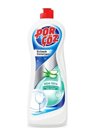 2 Adet Porçöz Bulaşık Elde Yıkama Deterjanı Aloe Vera 675 Ml