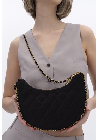 Byn1081 Matthew Cox Çapraz Çanta Std / Süet-siyah Süet-siyah Çok Renkli