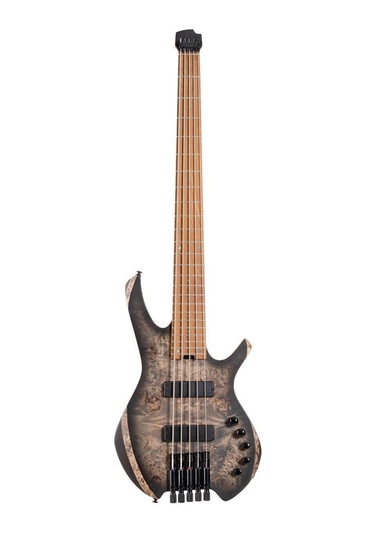 Cort Space5sdb Bas Gitar 5 Telli Headless Başsız - Star Dust Black