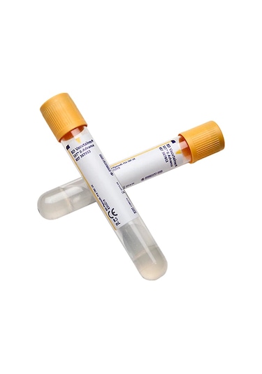 Bd Kan Tüpü Jelli 8.5 ML Biyokimya Sarı - 100 Adet - 2 Paket