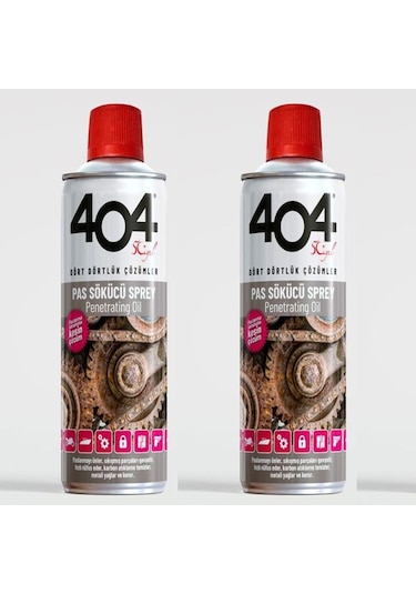 404 Pas Sökücü 400 Ml Sprey 2 Adet
