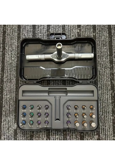 Honeybeeshop 6138 24 Fonksiyonlu Ratchet Ağaç Seti Ev Ve Araç Tamiri İçin Kombinasyon Anahtarı