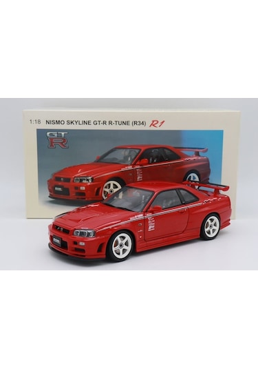 Autoart 1/18 Nısmo Skylıne Gt-r R34 R-tune R1 Diecast
