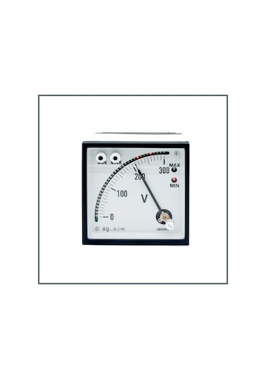 Frer Alarmlı Voltmetre 0-300v Aux.115-230vac
