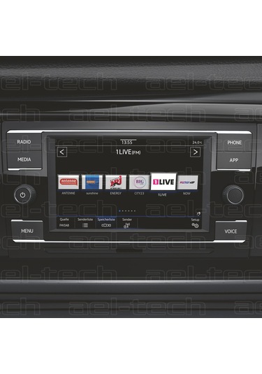 Volkswagen Golf Uyumlu 7 İnç Multimedya 9h Nano Ekran Koruyucu