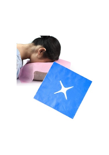 Suntek Tek Kullanımlık Dokunmamış Kumaş Yüz Deliği Mavi-d