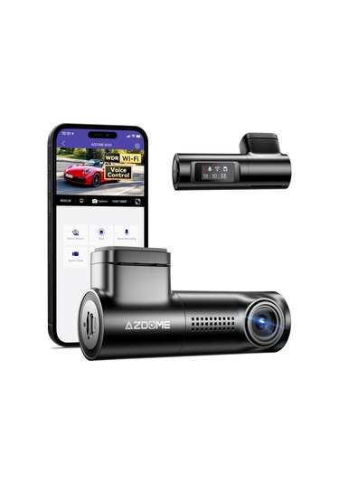 M330 Full Hd Araç Kamerası Wifi, G Sensör Ve Gece Görüş Siyah Azdome Türkiye Garantili