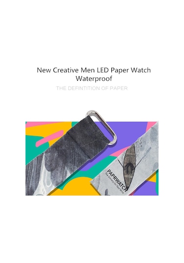 Suntek Yetişkin Çocuklar Dijital Led Su Geçirmez  Kağıt Saat (Distribütör Garantili)