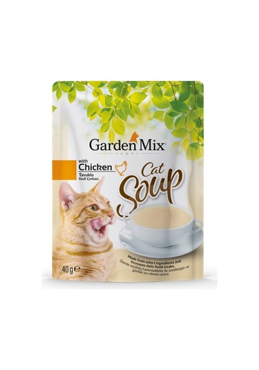 Garden Mix Tavuklu Kedi Çorbası 40 Gr