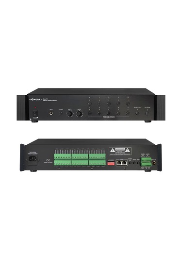 Nıwork Zone-10 Acil Anons Çağrı Kontrol Ünitesi 10 Bölge