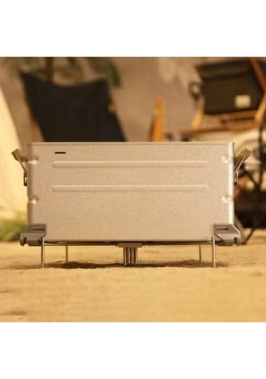 Homyl Katlanabilir Soğutucu Standı Sağlam Stand Rafı Siyah Siyah