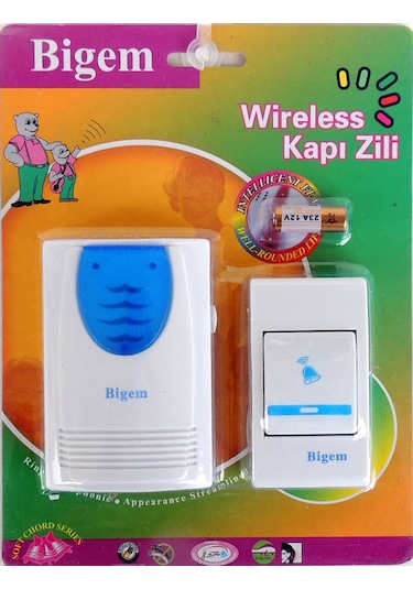 Bigem MB-519 14 Melodili Kablosuz Kapı Zili Pilli