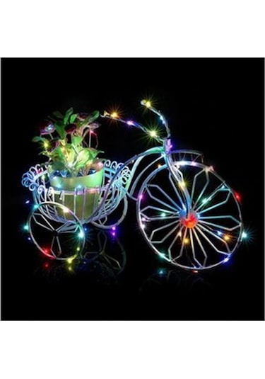 3Mt Karışık Renkli Pilli Peri Led Dekoratif Tel Led Işık