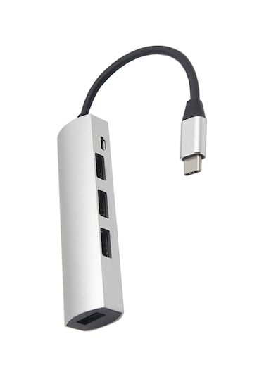 Singree Taşınabilir Usb-c Hub - 4 Portlu Hızlı Şarj Ve Veri Aktarımı