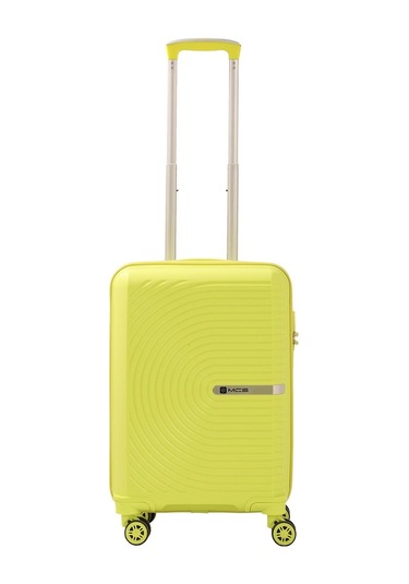 Mçs Polipropilen Valiz V374 55 Cm S21yy100000655 00194 Açık Sarı