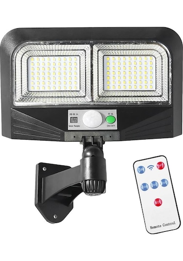 Upway 126 Led Solar Bahçe Lambası Güneş Enerjili 3 Modlu Dış Mekan Aydınlatma