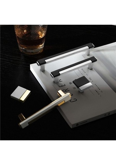 Mobilya Kulpu Mutfak Merkezi Tilki 128 Mm Altın Ve Siyah Mobilya Kulpu Mutfak Dolabı Mutfak Kapı Kulpu Kulpu Pirinç Kulpu