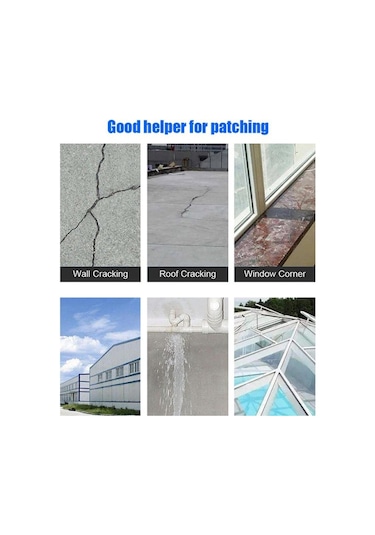 Yeni Butil Lastik Bant 1/3/5 M Yüksek Sıcaklık Dayanımı Su Geçirmez Çatı Kaçak Onarım Malzemesi Onarım Yapışkan Bant Takma Kral 1mx5cm