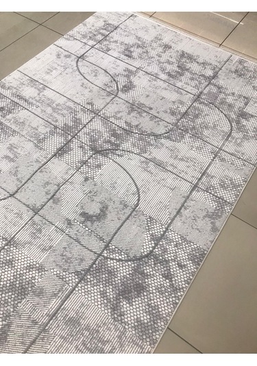 Merinos Halı Ritim 73339 095 Serisi Salon Oturma Yatak Odası Halısı Gri