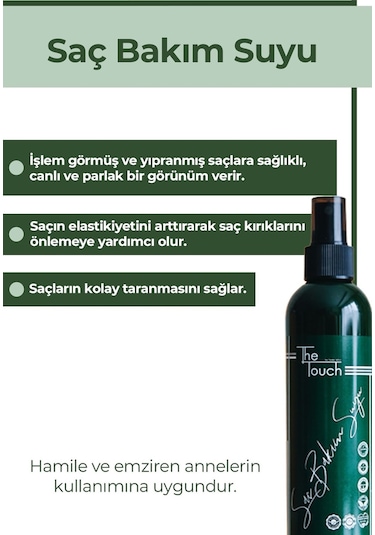 The Touch By Seda Altın Saç Bakım Suyu 210 ML