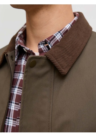 Jack & Jones Grady Worker Erkek Kahverengi Ceket 12279426-cnt Kahverengi