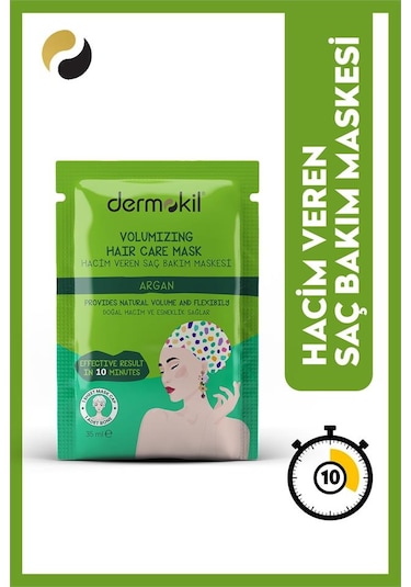 DERMOKİL Argan Buhar Saç Bakım Maskesi 35 ml