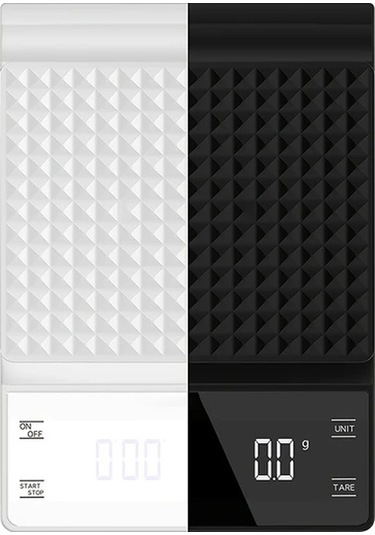 Willowhaven Beyaz 0.1g Hassas Telli Filtre Kahve Terazisi Ev Kullanımı Beyaz