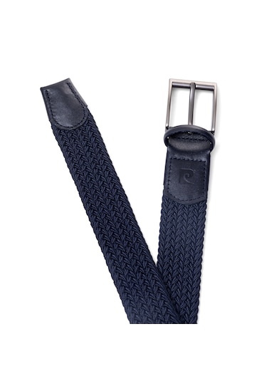 Pierre Cardin Multi Renk Örgü Erkek Kemer En 3,5 Cm Pc-1745 Lacivert
