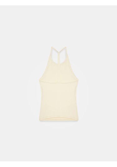 Dilvin 21051 Halter Yaka Askılı Top-açık Sarı