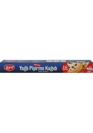 Roll-Up Yağlı Pişirme Kağıdı  Kesilmiş 16 Adet 37 x 42 CM