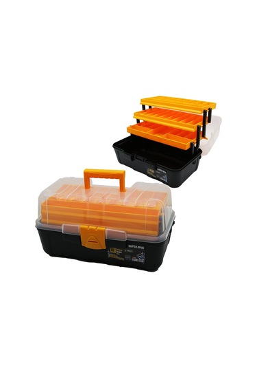 16lık - 3 Raflı Balıkçı Takım Çantası