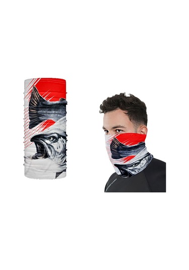Wily Wear Uv Boyunluk Vision Red Geniş Çok Renkli