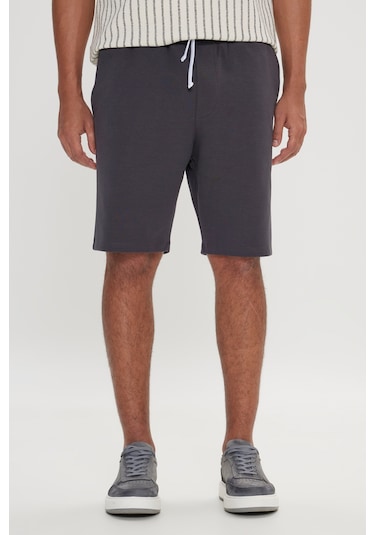 Ac&Co / Altınyıldız Classics Erkek Koyu Grı Standart Fit Normal Kesim Cepli Rahat Örme Şort Koyu Gri Ac&Co / Altınyıldız Classics Erkek Koyu Grı Standart Fit Normal Kesim Cepli Rahat Örme Şort Koyu Gri