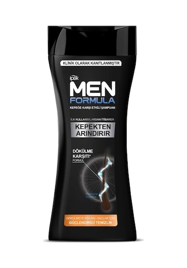 İpek Men Formula Kepek Karşıtı Dökülmeye Eğilimli Saçlar İçin Şampuan 480 ML