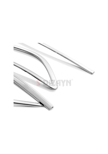 S-dizayn Vw Polo 6 Hb Makyajlı Krom Egzoz Çıkışı Difüzör 3 Prç. 2021 Üzeri