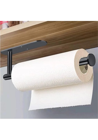 Ximistore9 Stainless Steel Multi-functional Paper Towel Holder: Under Cabinet Vertical/horizontal Mount For Kitchen Storage Sus304 Diğer