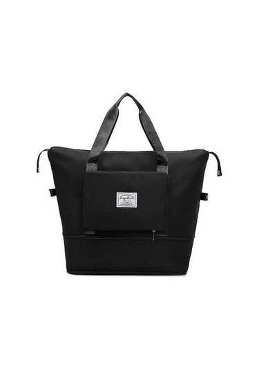 Diğer Katlanabilir Genişletilebilir Seyahat Plaj Piknik Çantası Siyah Siyah