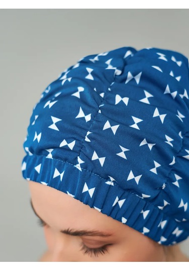 Kumaş Yüzme Ve Havuz Bone. 390301089 Mavi