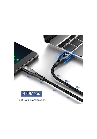 Gtwın Mikro Usb Kablosu Huawei Mikro Usb Kablosu 3a Hızlı Şarj Xiaomi Samsung Uyumlu Android Cep Telefonu Şarj Veri Kablosu