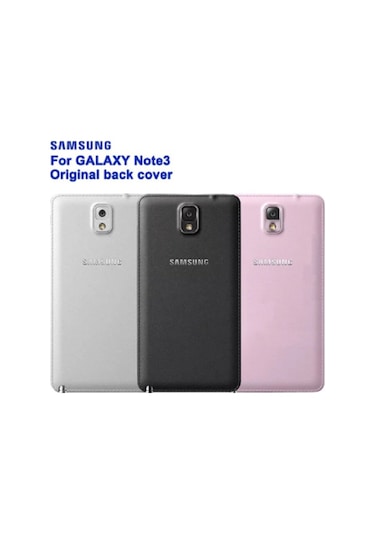 Samsung Galaxy Note 3 N900 Arka Kapak Pil Kapağı (Plastik)