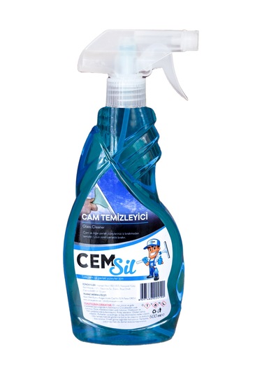 Cem Sil  Cam Yüzey Temizleyici Sprey 500 ML