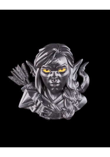 Sneak Ray Duvar Büstü Gri